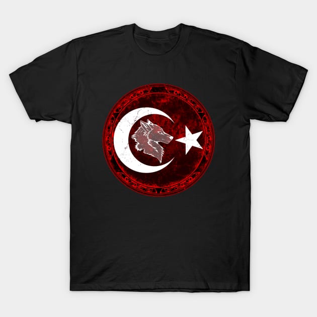 Bozkurt T-Shirt by NicGrayTees